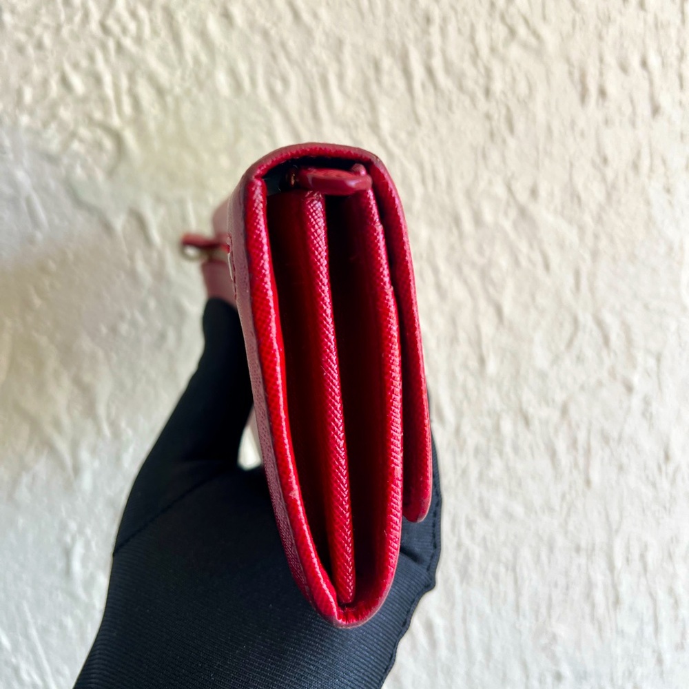 Prada Saffiano Leather Long Wallet - Picture 3 of 11
